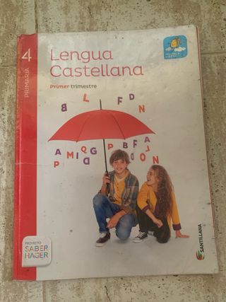 Libro de lengua de cuarto de primaria