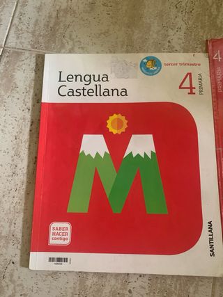 Libro de lengua de cuarto de primaria