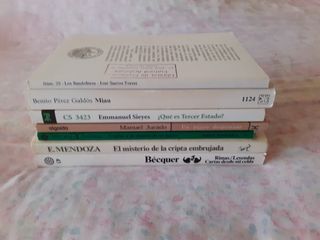 lote de 7 libros variados