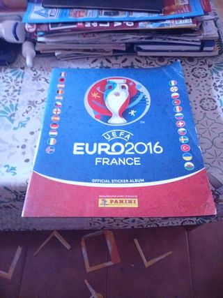Álbum cromos EURO 2016 Francia Panini