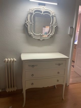 Cómoda y espejo recibidor Maison du Monde