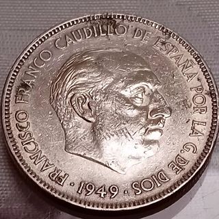 Moneda Francisco Franco 1949