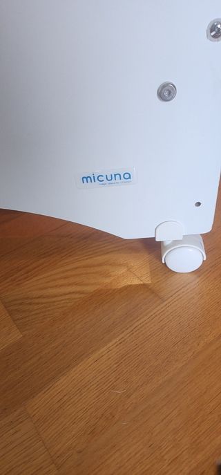 Cuna bebé MICUNA blanca con osito