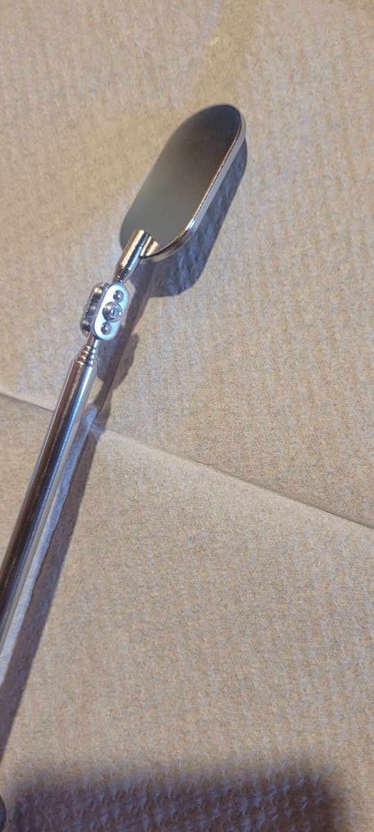 Espejo de inspección telescópico