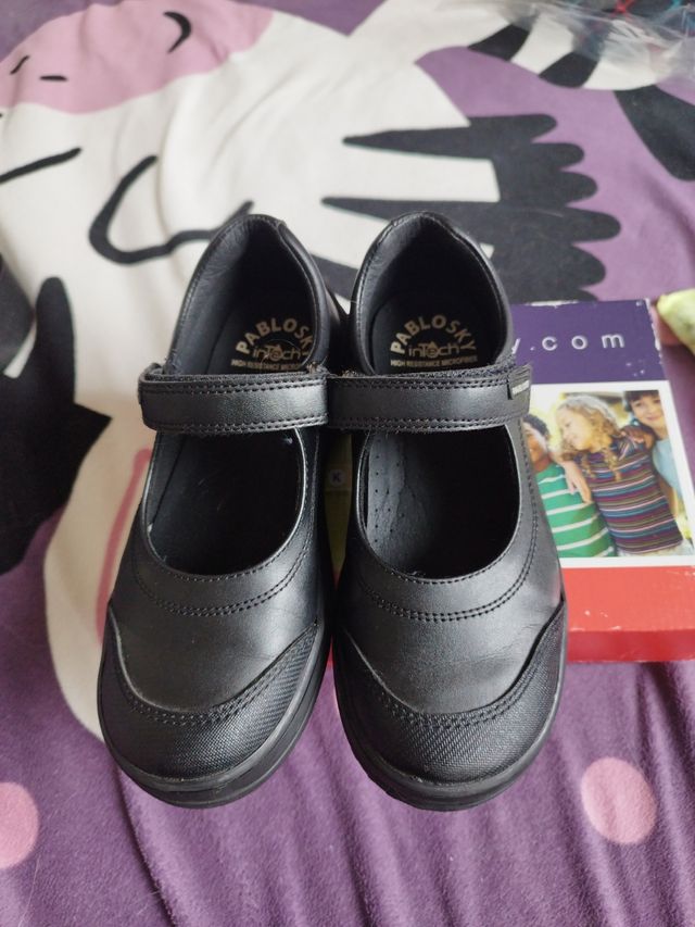 Zapatos escolares niña Pablosky Talla 32