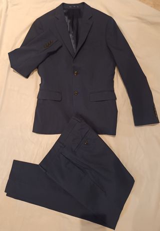 Traje Azul Marino Hombre Mango Slim Fit MANGO
