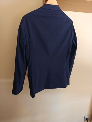 Traje Azul Marino Hombre Mango Slim Fit MANGO