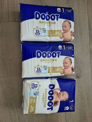 Dodot Sensitive Talla 1 - 174uds. Cerrados