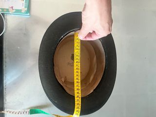 antiguo sombrero de copa principios de siglo