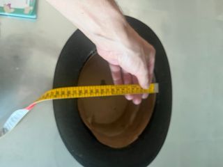 antiguo sombrero de copa principios de siglo