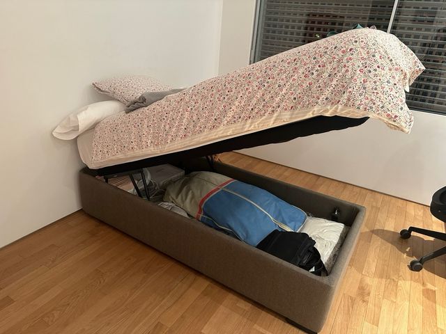 Canapé abatible 90x190 + Colchón Látex