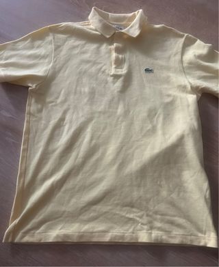 Polo Lacoste Amarillo Talla 16