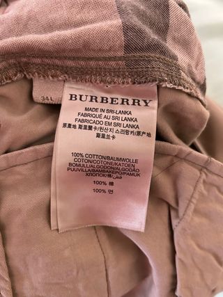 Pantaloni Burberry Beige Tg. 46