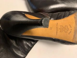 Stivali Emma in pelle neri