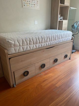 2 Camas Nido Mondo Convenienza Madera