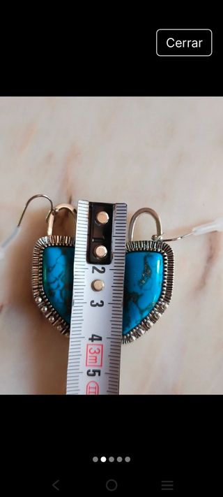 Pendientes Turquesa 