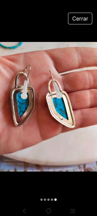 Pendientes Turquesa 