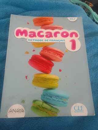 Libro Macaron 1 - Método de Francés
