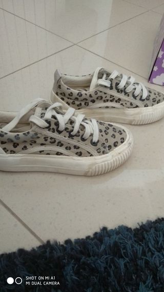 Scarpe da passeggio leopardate bambina