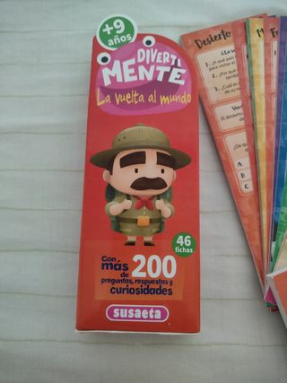 Divertimente La Vuelta al Mundo Juego Preguntas