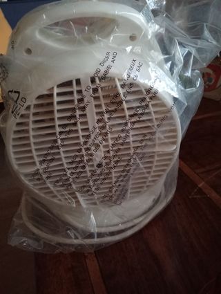 Ventilador Calefactor Blanco