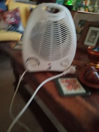 Ventilador Calefactor Blanco