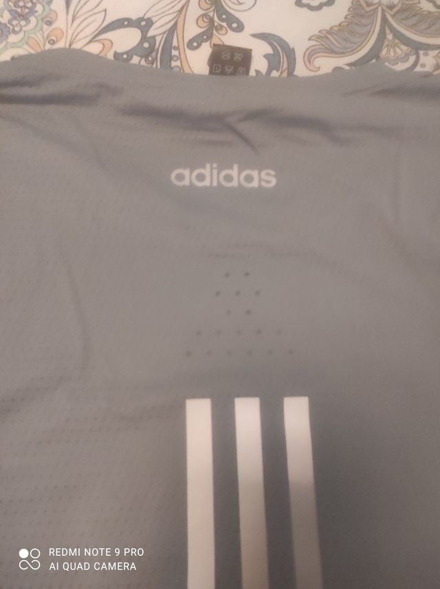 Camiseta Adidas Running Gris Talla M