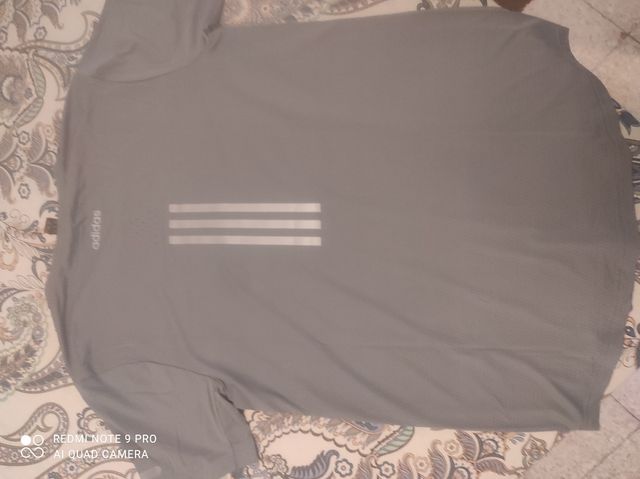 Camiseta Adidas Running Gris Talla M