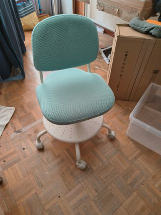 Silla de escritorio Vimund azul