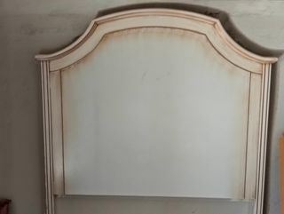 Cabezal de madera hecho a mano