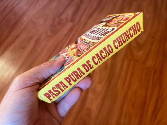 Pasta pura cacao chuncho peruano