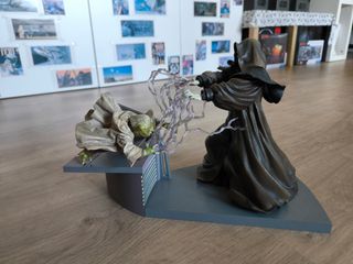 Star Wars: Kotobukiya Emperador y Yoda 1/7