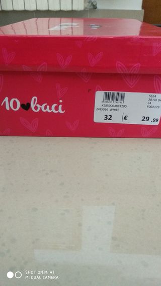 Sandali bianchi bambina