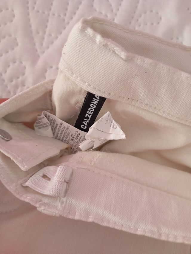 2 Pantalón Leggins Niña Talla 7/8 Calzedonia Rosa