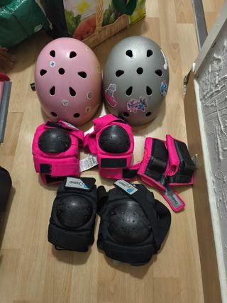 Cascos y protectores patinaje oxelo