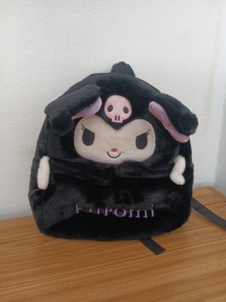 Mochila Kuromi Peluche Niña