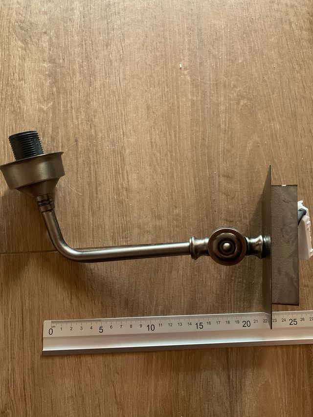 3 Apliques de pared plateados Masion du Monde