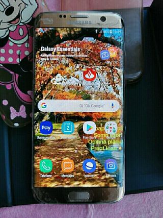 Samsung Galaxy S7 Edge Gold en perfecto estado
