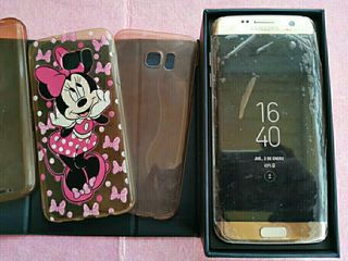 Samsung Galaxy S7 Edge Gold en perfecto estado