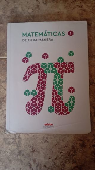 Libros primero bachillerato de ciencias EDEBE 