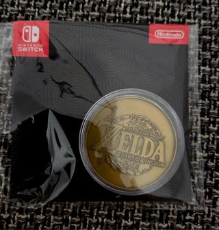 Medalla Zelda Tears of the Kingdom Nintendo