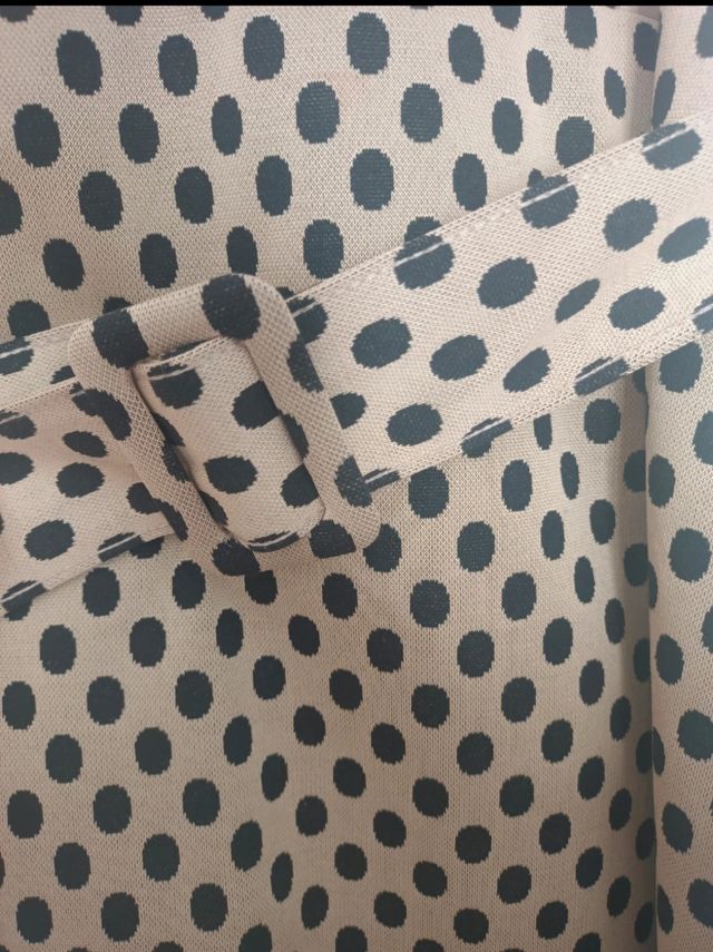 Vestido Zara lunares talla L