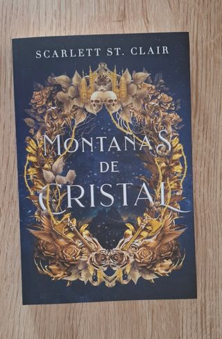 Novela Montañas de Cristal