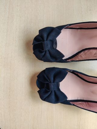 Tacones Elia Bruni Azul marino