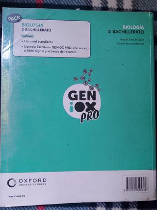 Biología 2º Bachillerato. Libro del estudiante....