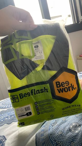 Uniforme de trabajo Beeswork amarillo talla L