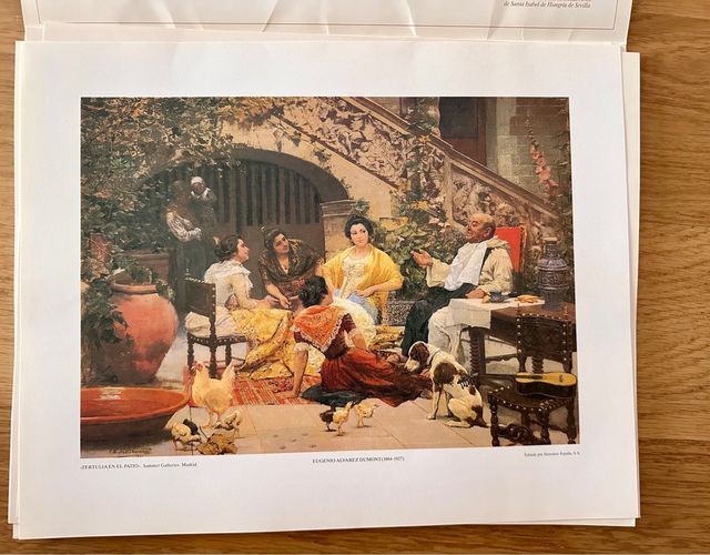 Láminas de Pintura Costumbrista - cultura andaluza