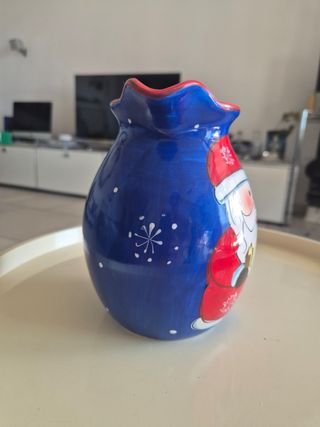 Caraffa xmas  Ceramica Blu/Rosso
