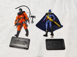 Lote Gi Joe Barbacue y Comandante Cobra