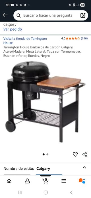Barbacoa poco uso